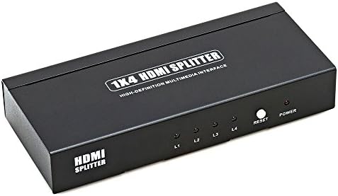 CMPLE 4 Ports HDMI Power Splitter 1x4 s Ultra HD 4K X 2K, 1080p i puni 3D podrška