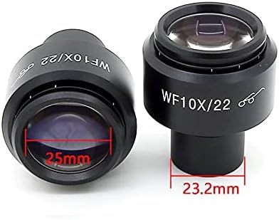 Pribor za mikroskop 2 kom 910 mm / 22 mm optička leća s podesivim vidnim poljem za biološki mikroskop laboratorijski potrošni materijal