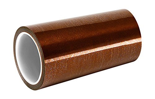 TAPECASE B-9,5 x 36yd-lined Amber poliimid/silikonska traka s oblogom i silikonskim ljepilom, 6500 dielektrična čvrstoća, 1 mil, dužina