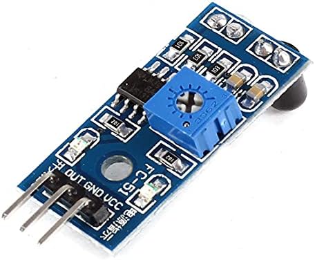 Novi LON0167 LM393 Chipset Infracrved IR modul senzora za izbjegavanje prepreka DC 3.3-5V Blue (LM393 Chipset Infrarot Ir HermernisvermeidungsSensormodul