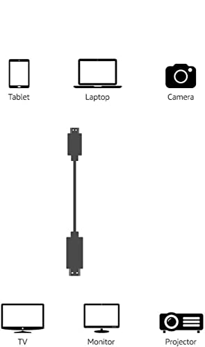 Halokny HDMI 8K kabel, hdmi to mini hdmi kabel, 1ft 8K@60Hz hdmi mužjak do mini hdmi mužjaka muških velikih brzina, za prijenosne kućne