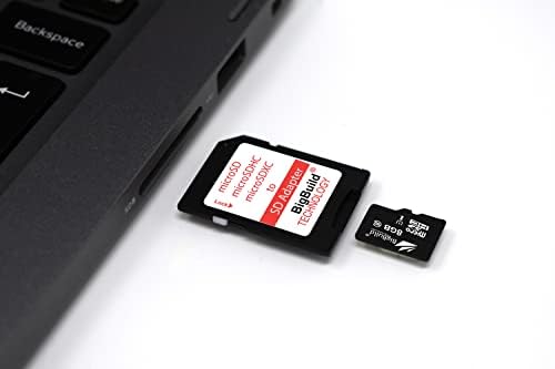 Tehnologija BigBuild 8 GB ultrabrzi microSDHC memorijske kartice brzinom od 80 MB/s za mobilne telefone LG Folder 2, Stylo 5/6, Wing,