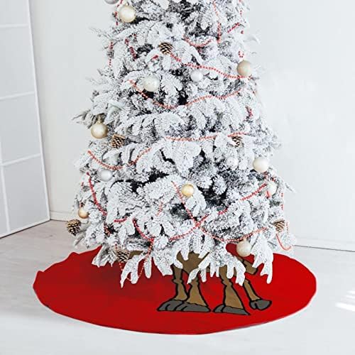 Slatka slatka jahanja Moose božićno drvce suknja Vintage Xmas ukrasi Božićni ukrasi za prazničnu novu godinu zabava