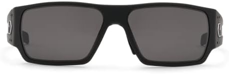 Sunčane naočale u donjem dijelu - crni aluminijski okvir s logotipom u donjem dijelu