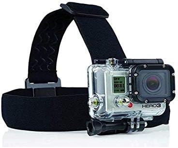 Nasitech kaciga/traka za glavu/remen za glavu kompatibilan s crnom akcijskom kamerom EKEN V9S