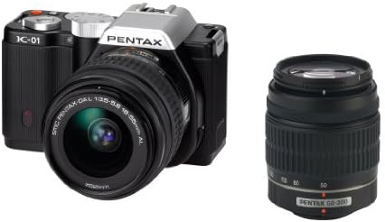 Kamera bez zrcala od 15274 s dizajnom tijela od 16 megapiksela i objektivima od 18-55 mm i 50-200 mm - crna