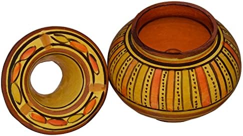 Keramičke pepeljare ručno napravljene marokanske bez dimne keramičke živopisne boje male