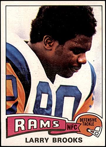 1975. Topps 231 Larry Brooks Los Angeles Rams NM Rams Virginia St