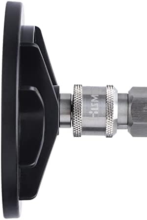 3.5 '' Univerzalni držač dildo -a za seksualne strojeve Kliclok System, usisna čaša s gumenim prstenima za ravni bazni dildo