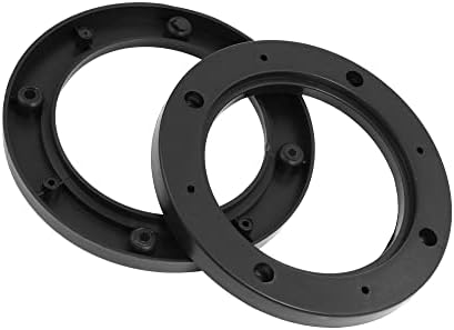 Motoforti Univerzalni nosač nosača adaptera za zvučnike automobila, unutarnji promjer 92 mm, plastika, crni, 1 par