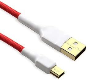 Novi zamjenski pleteni mini USB kabel tipkovnice za Razer Blackwidow tipkovnica 1,5m