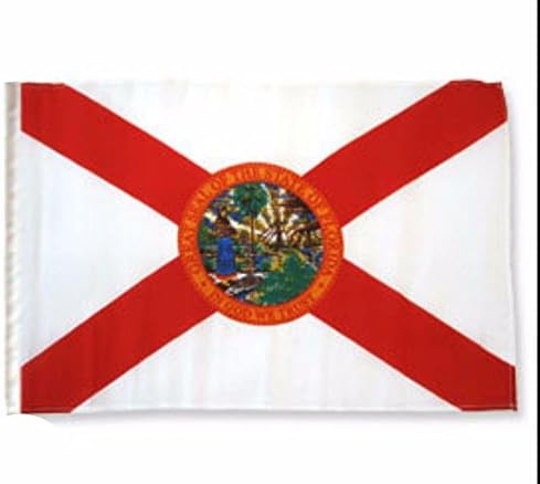 Ruffin Flag Company State of Florida 12 X18 Poliester Garden zastave