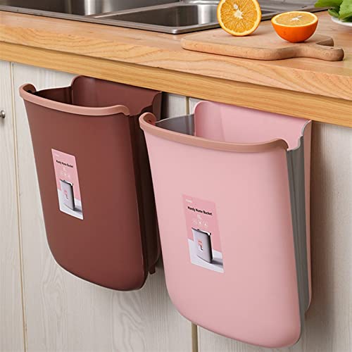 Kante za smeće bucket sklopiva kanta za smeće vrata kuhinjskog ormarića viseća kanta za smeće kupaonica toalet zidna kanta za odlaganje