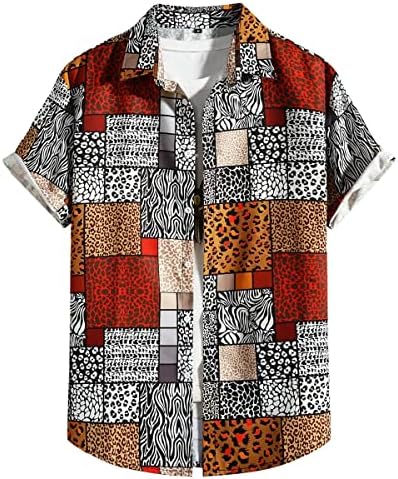 Muška majica Aloha košulja Up ovratni košulje za vjenčane košulje za muškarce majice brend muške vitke fit majice ljeto