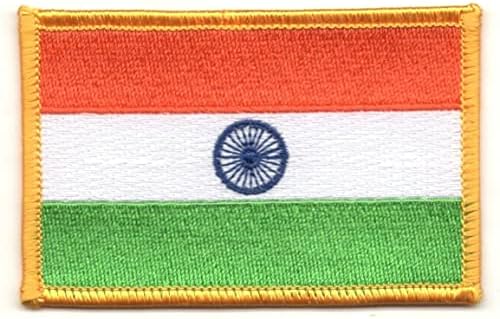 Indijska zastavica Željezo na flasteru 3 1/.2 simbol zastave