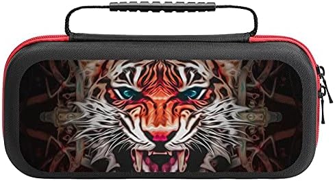 Roaring tigar tiskan za nošenje torbe za pohranu kućišta za prekidač Lite & Accessories prijenosni putopis