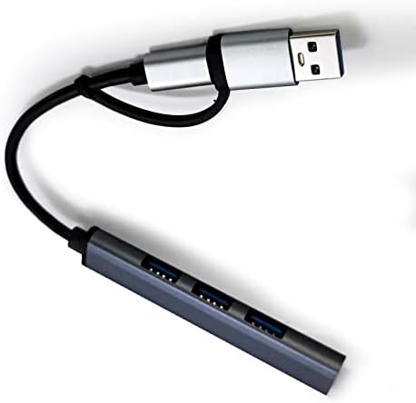 USB hub C SGIN, razdjelnik USB-C, USB adapter C na USB 5V /3A, USB adapter C na 4 porta, USB adapter C na USB za prijenosna računala