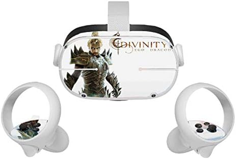 Amala Naidu Fiction Video Game Oculus Quest 2 VR slušalice i kože kontrolera, vinilna naljepnica koža za VR slušalice i kontrolera,
