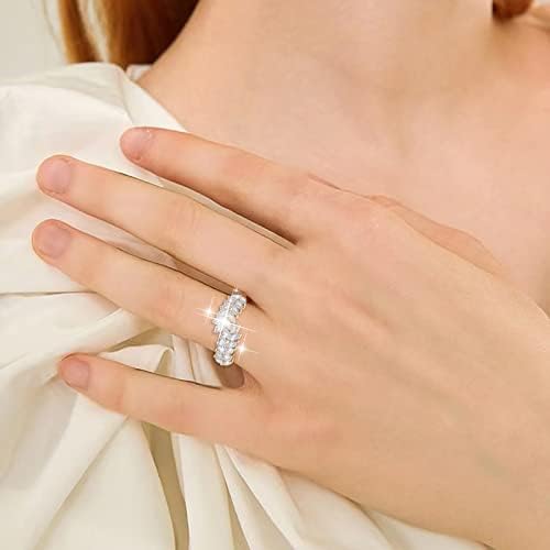 Novo 2023 univerzalni dijamantni prsten od maslinovog lista nakit rođendanski prijedlog poklon za mladence vjenčani prsten za zabavu