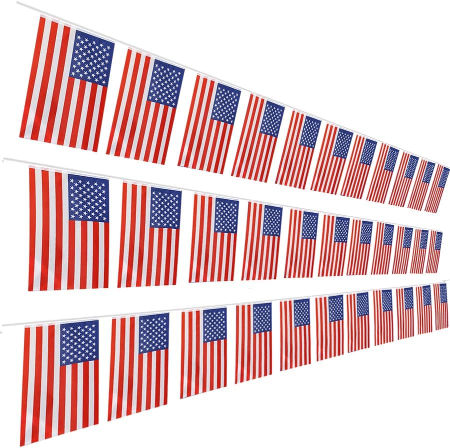 Lebei American Flags USA Mala gudačka zastava Obraćanje Obraznice za domoljubne događaje za domoljubne događaje 4. srpnja proslave