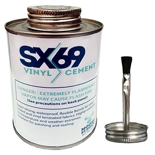 SX -69 Vinil cementno ljepilo - 16 unce može - industrijska kvaliteta ljepljiva i usporediva čvrstoća s HH -66