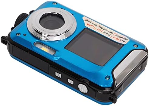 Dvostruki zasloni vodootporni digitalni fotoaparat, 10ft vodootporni mikro USB 2.0 vodootporni digitalni fotoaparat 2.7K video za fotografiju