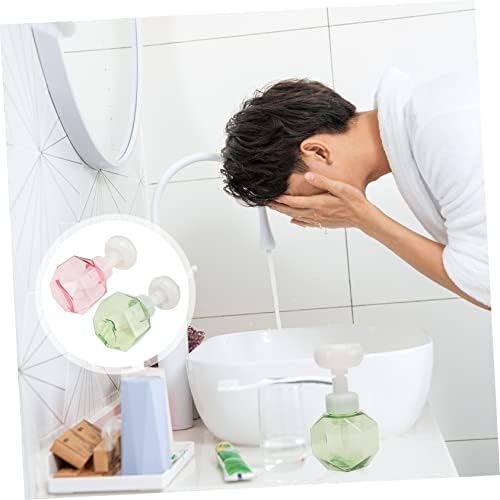 Alipis 6 PCS sapuna boca Slučajni prijenosni spremnici za čišćenje boca za tuširanje kuhinja pjenast šampon mousse tekući oblik kupaonice