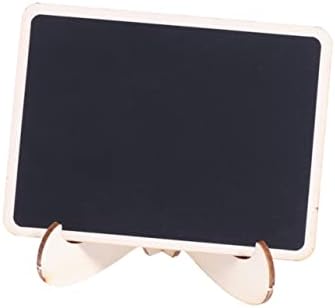 Tofficu 14pcs Crni ploča s šatorima za vjenčani znak Drvena ploča s pločama mini ploča natpis drvena ploča s pločama s pločama s pločama