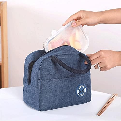 Prijenosne termalne vrećice s patentnim zatvaračem za ručak za žene prikladna kutija za ručak s vrećicama za hranu vrećice za hladnjak