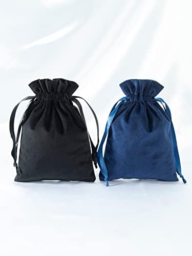 Vinknde Velvet Strepstring poklon vrećice torbice Bulk Craft torbe za tarot vjenčanje favorizira slatkiše i nakit Božićni zabava