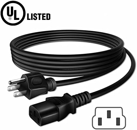Fite na 5ft UL navedenom kabelu kabela za napajanje za Microsoft Xbox One 1 adapter za punjač od opeke