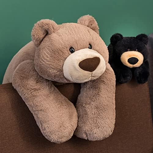 Hronsa s ponderiranim punjenim životinjama, 29,5 in 6,2 lbs uteženi medvjed punjena igračka za životinje slatka smeđa medvjeda plišani