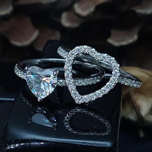 2023 novi ženski prsten lagani luksuzni prsten poklon prsten set prstenova od legure