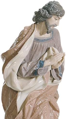 Lladró Saint Joseph Natity Figurica. Porculanski sveti Joseph Lik.