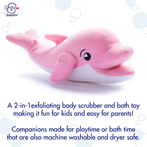 Soapsox, Ava Delphin - Dječja igračka za kupanje, ružičasta