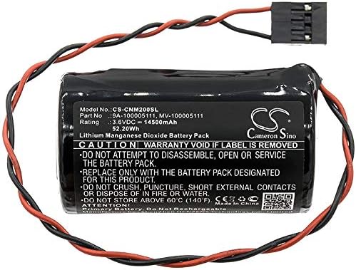 Zamjena baterije BCXY za Cameron Nuflo MC-II Plus MC-III Plus Exp Flow Analyzer MC-II Plus Exp MC-III Plus Analizeri protoka LS33600-CN1