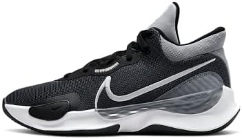 Nike muški obnavljaju uzvišene košarkaške cipele crna/vuk siva/hladna siva/bijela veličina 8