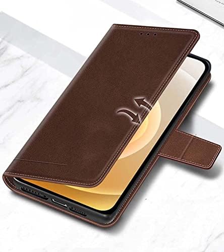 Preklopna Futrola za telefon s 3 pretinca za memorijske kartice, visokokvalitetna koža [TPU unutarnja ljuska], novčanik otporan na