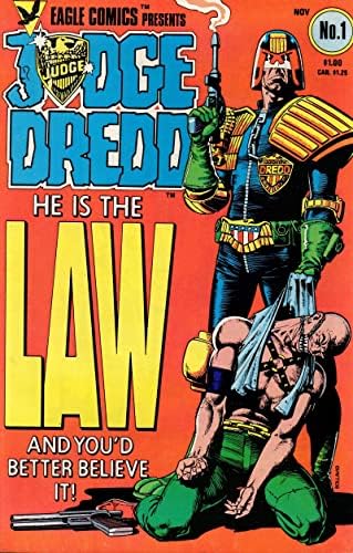 1983. Sudac Dredd - Izdanje br. 1 Prvi američki izgled - Eagle Comics - strip