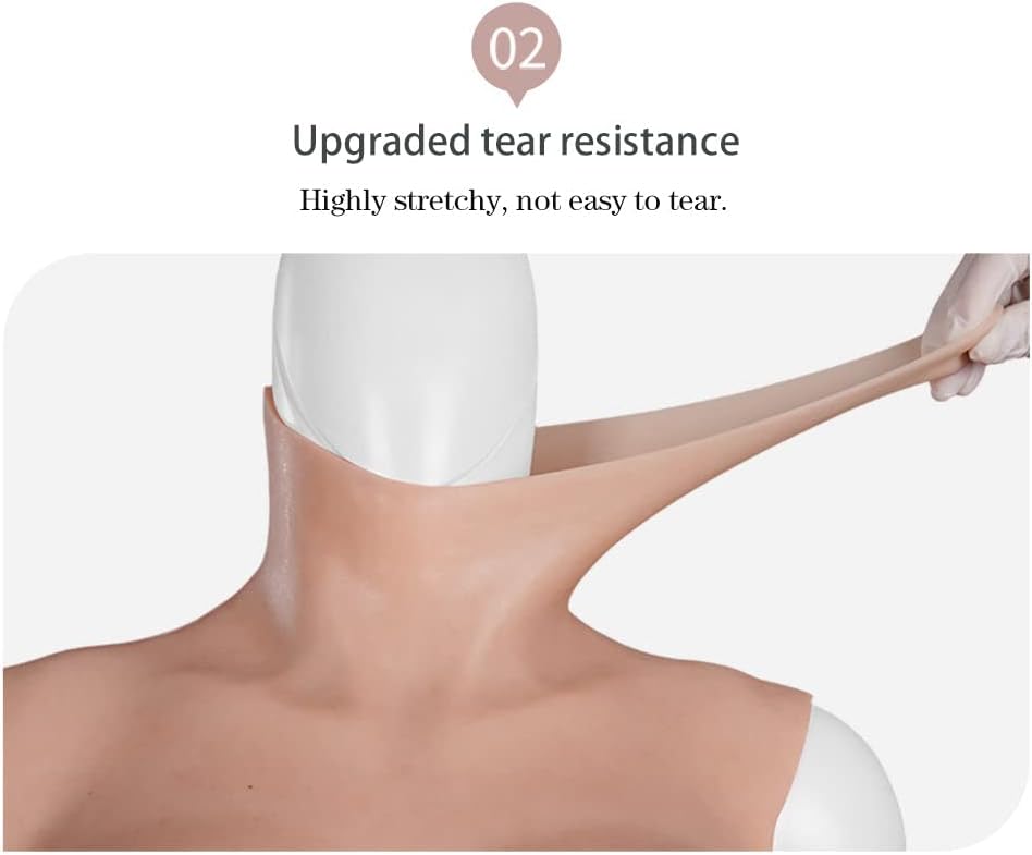 Silikonski kalupi za grudi od 8 inča s realističnim krvnim žilama i lakšim punjenjem zračnih jastuka za transvestite