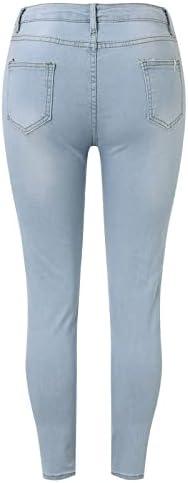 Ženske hlače veličine 20 plave traperice ženske ravne široke ljetne novitete uske traperice visokog struka za mršavljenje