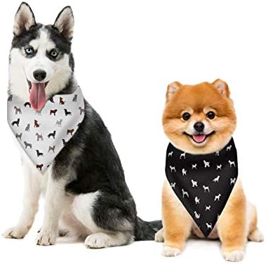 Keiahuan prilagođeni uzorak pas bandanas marami za kućne ljubimce reverzibilni kerchief trokut bibs kostimografski ukras za male pse