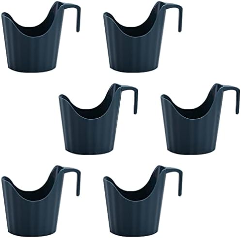 6pcs rukavi za šalice za kavu plastični držači za čaše za držanje toplih i hladnih napitaka espresso kava mlijeko čaj izolator za piće