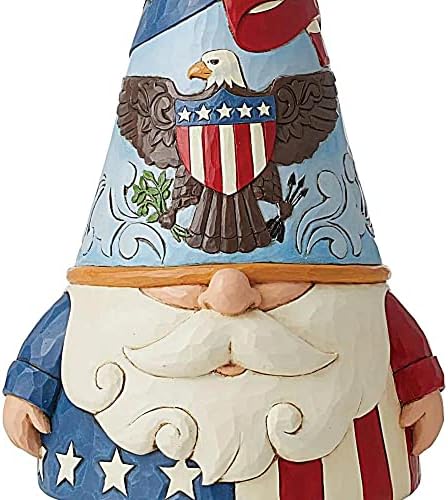 Enesco Jim Shore Patriot Gnome Figurine 11 inčni višebojan 6012433