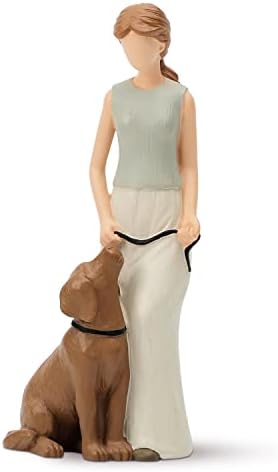 Figurice ženskih šetača pasa Hensonever, spomen obilježja prijateljstva dama pasa, ukrasi za ljubitelje pasa