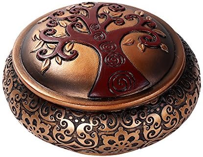 Pacifički poklon posuđa keltsko drvo života okrugli ukrasni ukras za sitnicu dekor