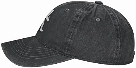 Bejzbol kapa za žene muškarci crni retro vintage podesivi pamuk unisex tata šešir za sport na otvorenom