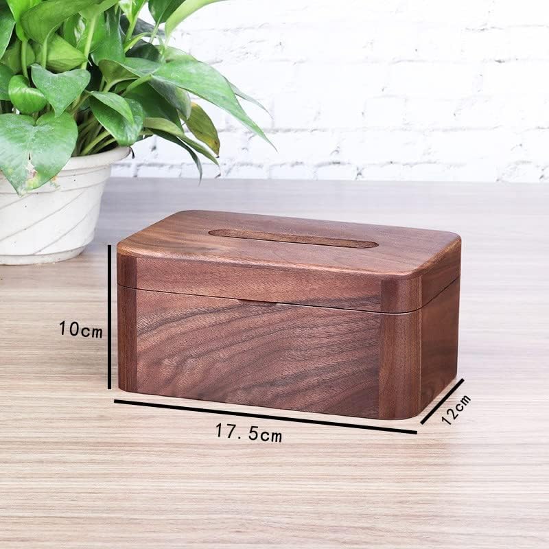 Ganfanren drvo uklonjivo kutija za tkivo kava stol za stol dekoracija tkiva kontejner restoran box box papirnati ručnik