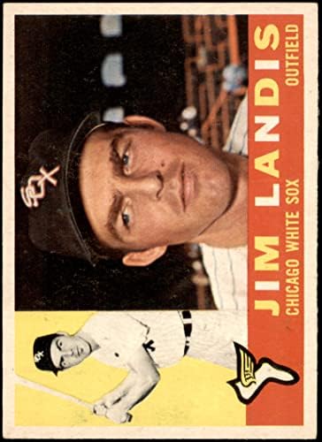 1960 Topps 550 Jim Landis Chicago White Sox Ex+ White Sox