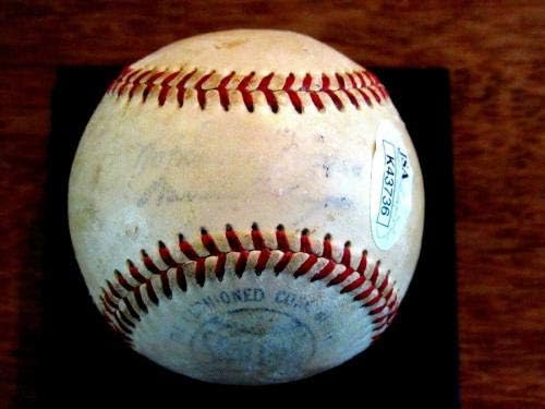 Max Pakin Clown princ iz bejzbola potpisao je Auto Spalding 50 -ih Gilesov bejzbol JSA - Autografirani bejzbol